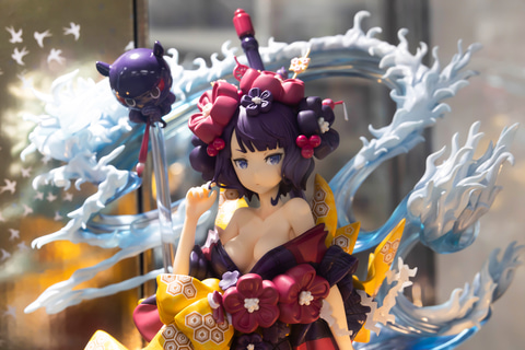 特別企画】【あみあみ展示撮り下ろし】豪華絢爛！ 花魁風の着崩しも