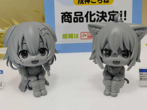 メガホビEXPO】「ホロライブ」から猫又おかゆと戌神ころねが「るかっぷ