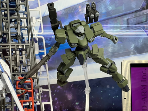 機動戦士ガンダム 水星の魔女」より今後発売予定のガンプラが一堂展示