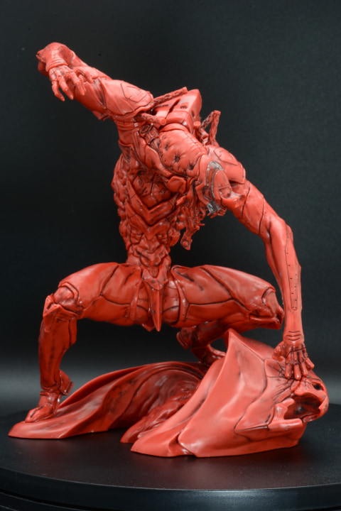 レビュー】海洋堂「ARTPLA エヴァンゲリオン2号機獣化第2形態ザ