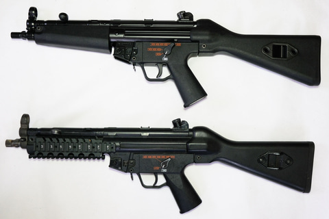 東京マルイ スタンダード電動ガン MP5A4 HG プチカスタム マガジン3本