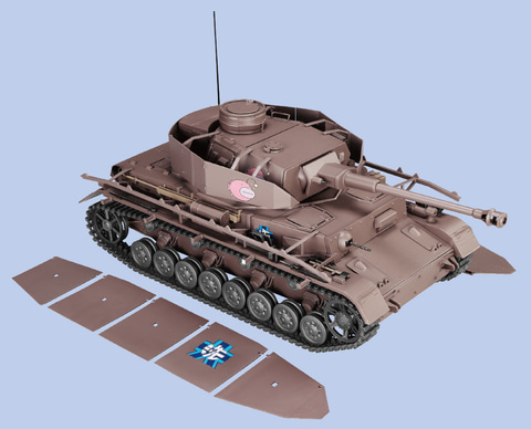 週刊 ガールズ＆パンツァー IV号戦車H型をつくる」が1月4日に創刊