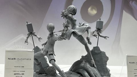 アニメ版「ニーア オートマタ」より2Bと9Sがフィギュア「ARTFX J