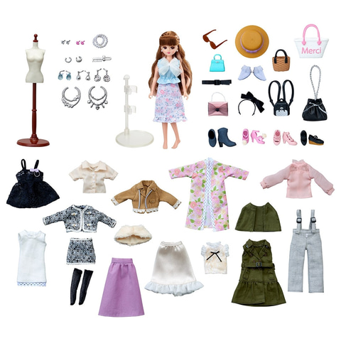 リカちゃん『100th アニバーサリー コーディネート100』」がタカラ