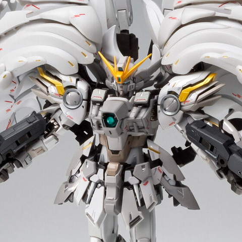 ウイングガンダムスノーホワイトプレリュード」アクションフィギュアが