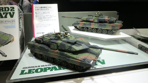 極限まで最新仕様に拘ったタミヤの新作戦車模型「1/35 レオパルト2 A7V