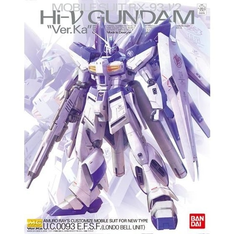 ガンプラ「MG Hi-νガンダム Ver.Ka」とHWS拡張セットがプレバンにて