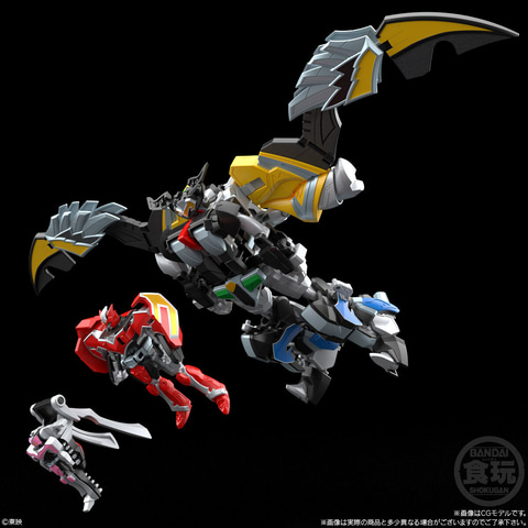 SMP 魔神合体 マジキング」6月23日発売。5体の変形合体を細かく再現