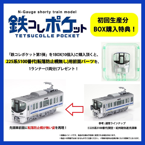 鉄コレポケット第1弾 東西JR快速電車編 」、予約は8月6日16時まで