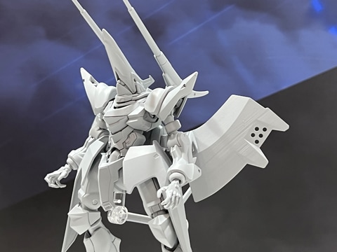 機動戦士ガンダム ジークアクス」ハンブラビのHGガンプラ原型展示