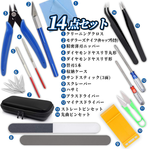 Amazonセール】プラモ用工具セットや塗装ベースセットがお買い得