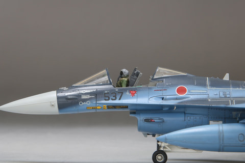 ファインモールド、1/72スケールプラモデル「航空自衛隊 F-2A 戦闘機