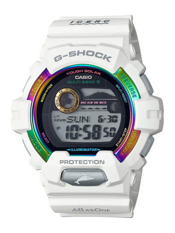 G-SHOCK、メタルベゼルが虹色に輝くイルカ・クジラ新作 - Impress Watch
