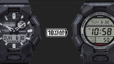 G-SHOCK、「10年電池」の新型6モデル - Impress Watch