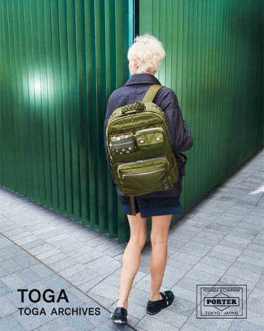 PORTER×TOGAコラボ 「旅」がテーマのバックパック・ショルダー・ウエア