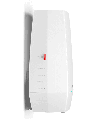 バッファロー、コンパクトなEasyMeshペアリング済みWi-Fi 6ルーター2台