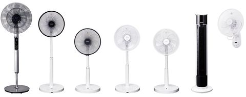 東芝、10枚羽根を搭載し最大10mに涼風を届ける「スタンド扇風機」ほか