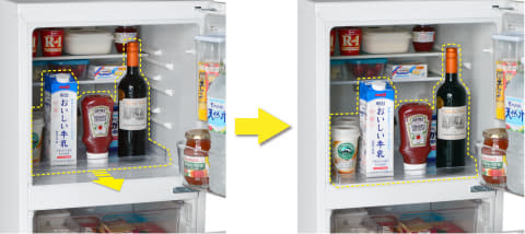 A-Stage、奥の食材が取り出しやすい二人暮らし向け冷凍冷蔵庫 - 家電 Watch