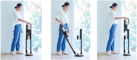 三菱電機、床の種類を認識してパワーを最適モードに切り替える