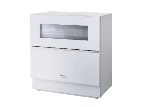 パナソニック、高圧温水流で食器を除菌する食洗機。ナノイーX搭載