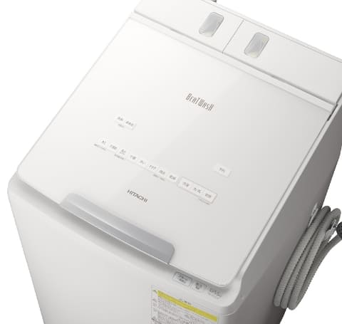 日立、洗剤自動投入の縦型洗濯乾燥機「ビートウォッシュ」洗い方や時間