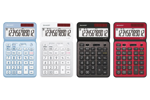 シャープ、抗菌仕様の電卓。SIAAマーク取得 - 家電 Watch