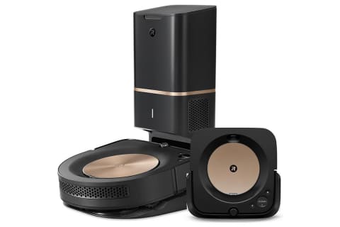 黒い「ブラーバ ジェット m6」限定モデル。ルンバ s9に合うマット