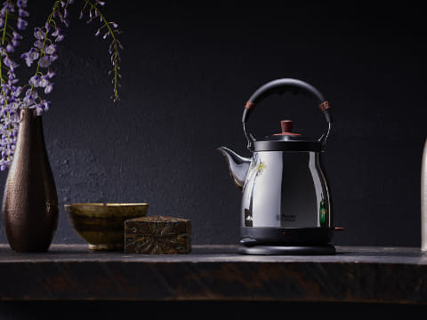 ラッセルホブス、和モダンな佇まいの電気ケトル「藤」 - 家電 Watch