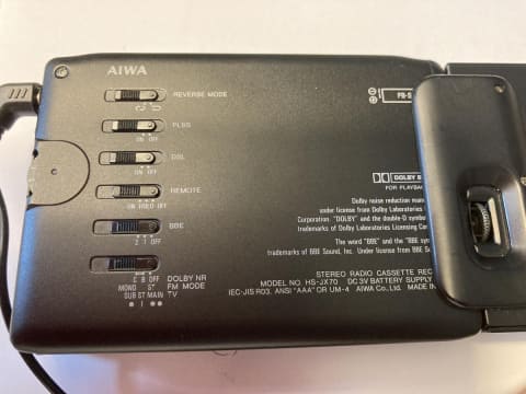 思い出家電】AIWAのカセットレコーダー「HS-JX70」 - 家電Watch