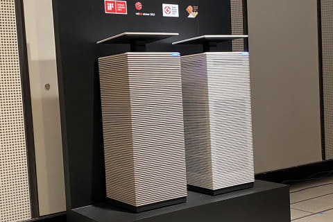 直線美の空気清浄機NOBLE。ROLAND「僕のために作られたデザイン