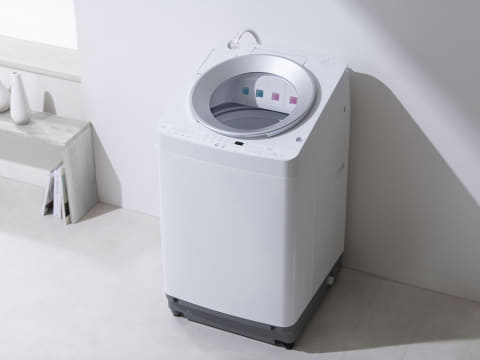 アイリス、洗剤や柔軟剤の自動投入が4種類から選べるタテ型洗濯機