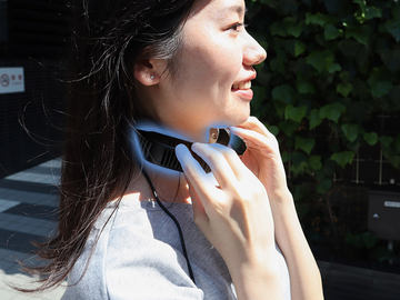 富士通ゼネラルから“身に着けるエアコン”。冷やすだけでなく健康管理に