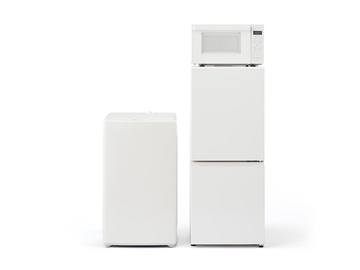 無印、1人暮らし向けの冷蔵庫や洗濯機など新生活に役立つ家電3点セット