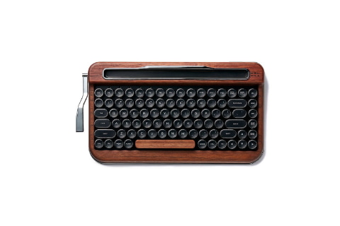 タイプライター風のBluetoothキーボード「PENNA KEYBOARD」、＋Styleで
