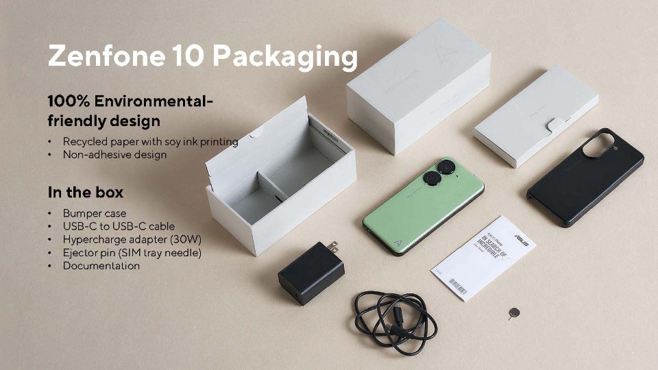 コンパクトな“ハイエンド”スマホ、ASUSが「Zenfone 10」をグローバル