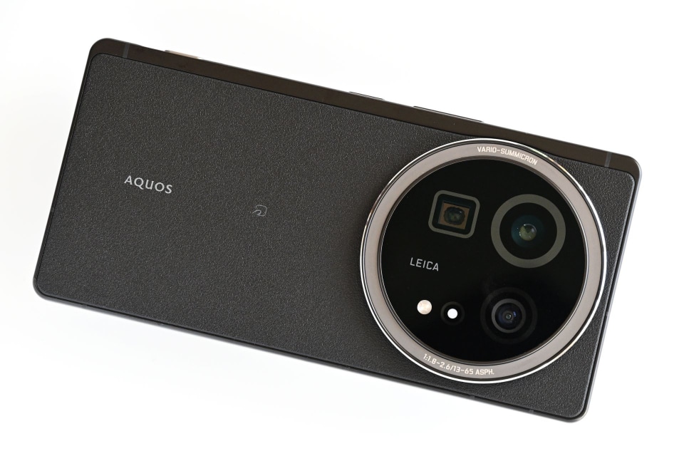 シャープ「AQUOS R9 pro」、ライカ監修のトリプルカメラの実力は