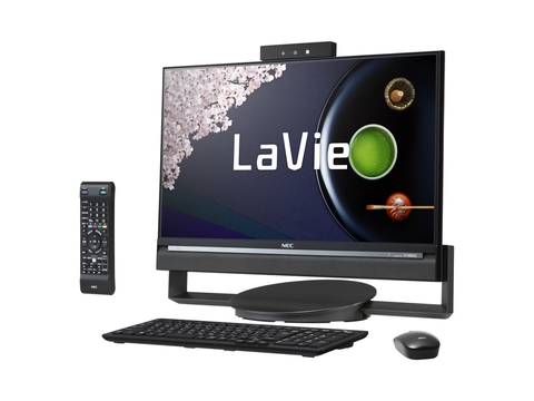 NEC PC、狭額縁化した23.8型液晶一体型など「LaVie」デスクトップ春