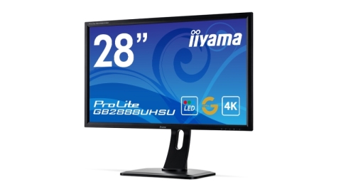 FreeSync対応で1msの高速応答も可能なiiyama製28型4Kディスプレイ