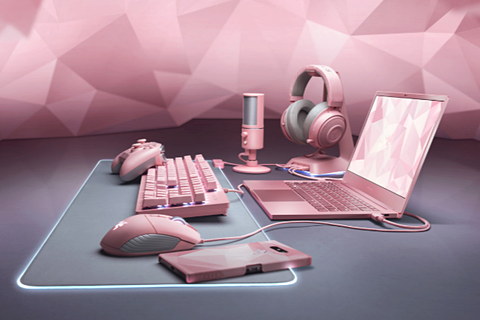 Razer、ピンクに染まった「Quartz Pink Edition」のゲーミングデバイス