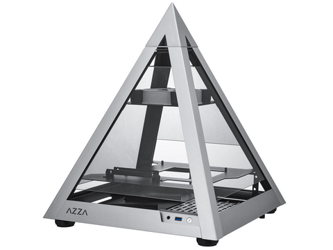 AZZA、ピラミッド型の魅せるパソコンケース - PC Watch