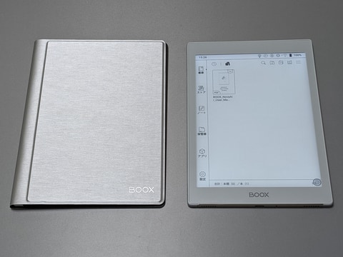 山口真弘の電子書籍タッチアンドトライ】Playストアが使える7.8型E Ink