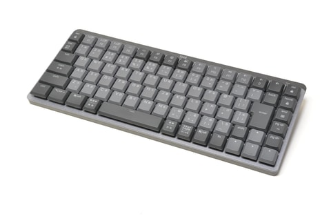 やじうまミニレビュー】3種のメカニカルスイッチが選べる省スペース