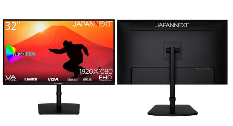 JAPANNEXT、モニター新製品3機種。28型4K/31.5型WQHD/32型フルHD - PC