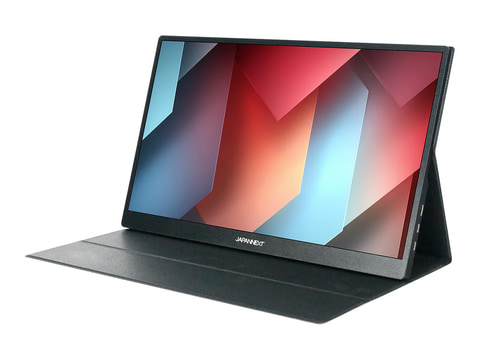 JAPANNEXT、USB Type-Cケーブル1本で使える17.3型4Kモバイルモニター