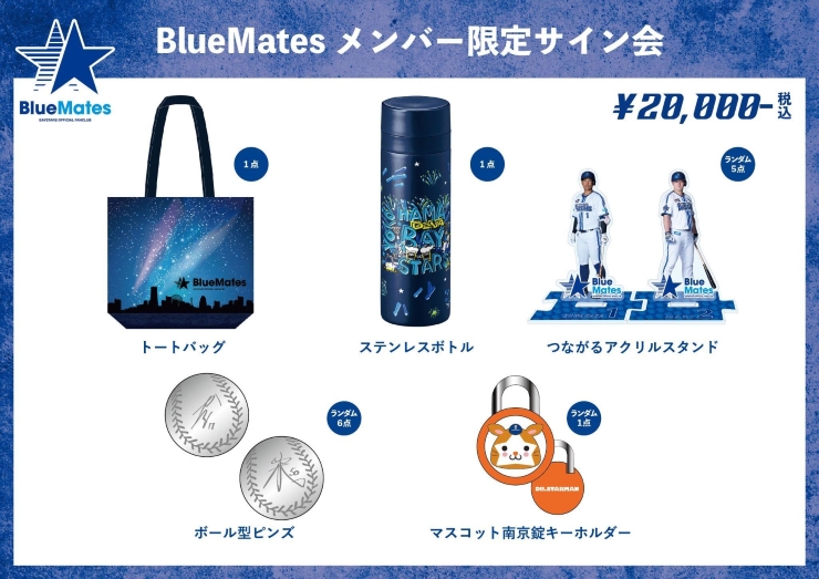 横浜DeNAベイスターズ ファンフェスティバル2024』BlueMatesメンバー