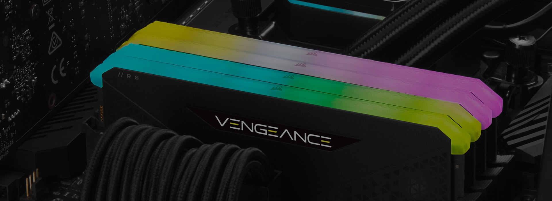 VENGEANCE® RGB RS 32GB (2 x 16GB) DDR4 DRAM 3200MHz C16 Memory Kit