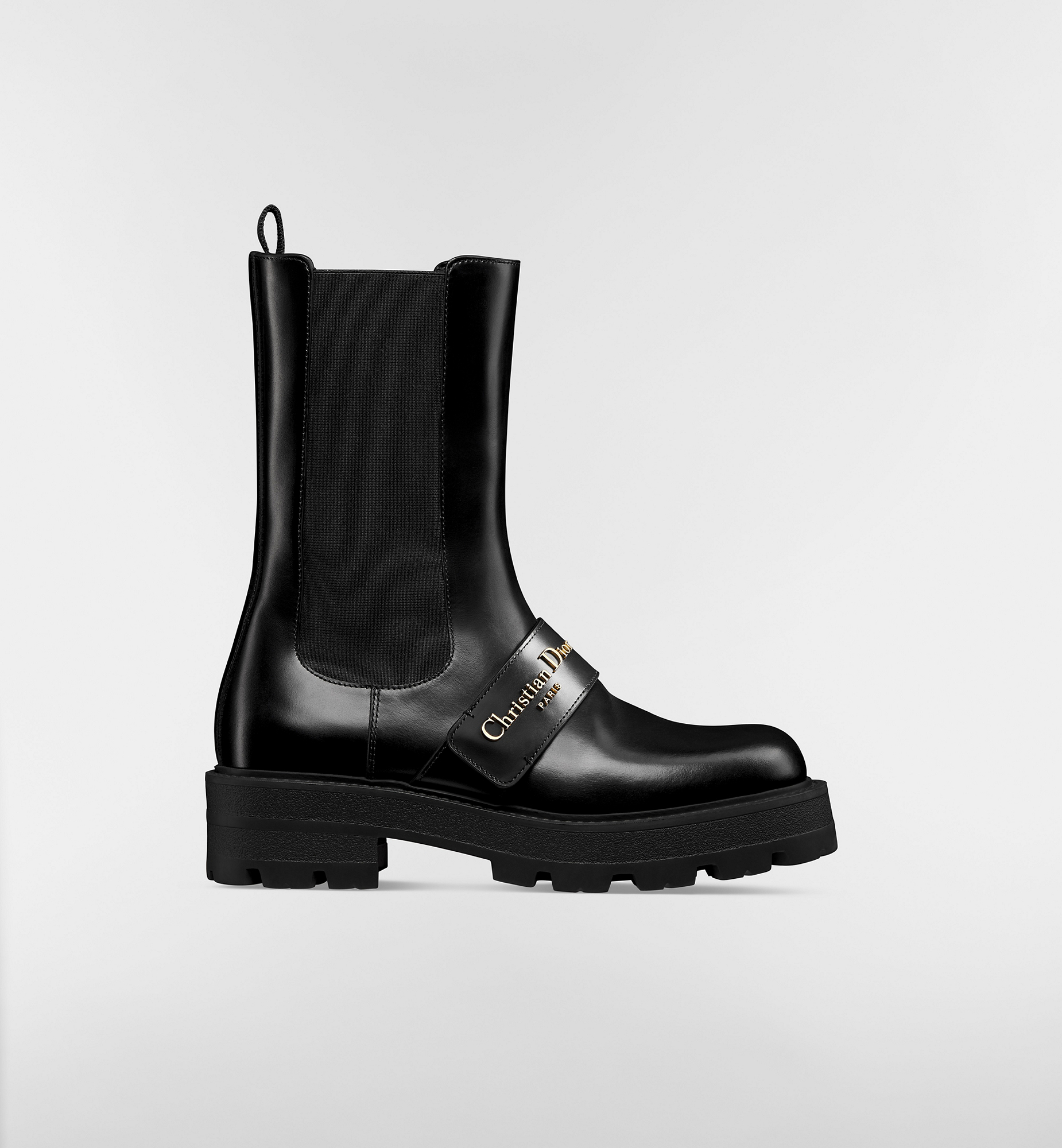 D-Quest Ankle Boot Black Calfskin | DIOR