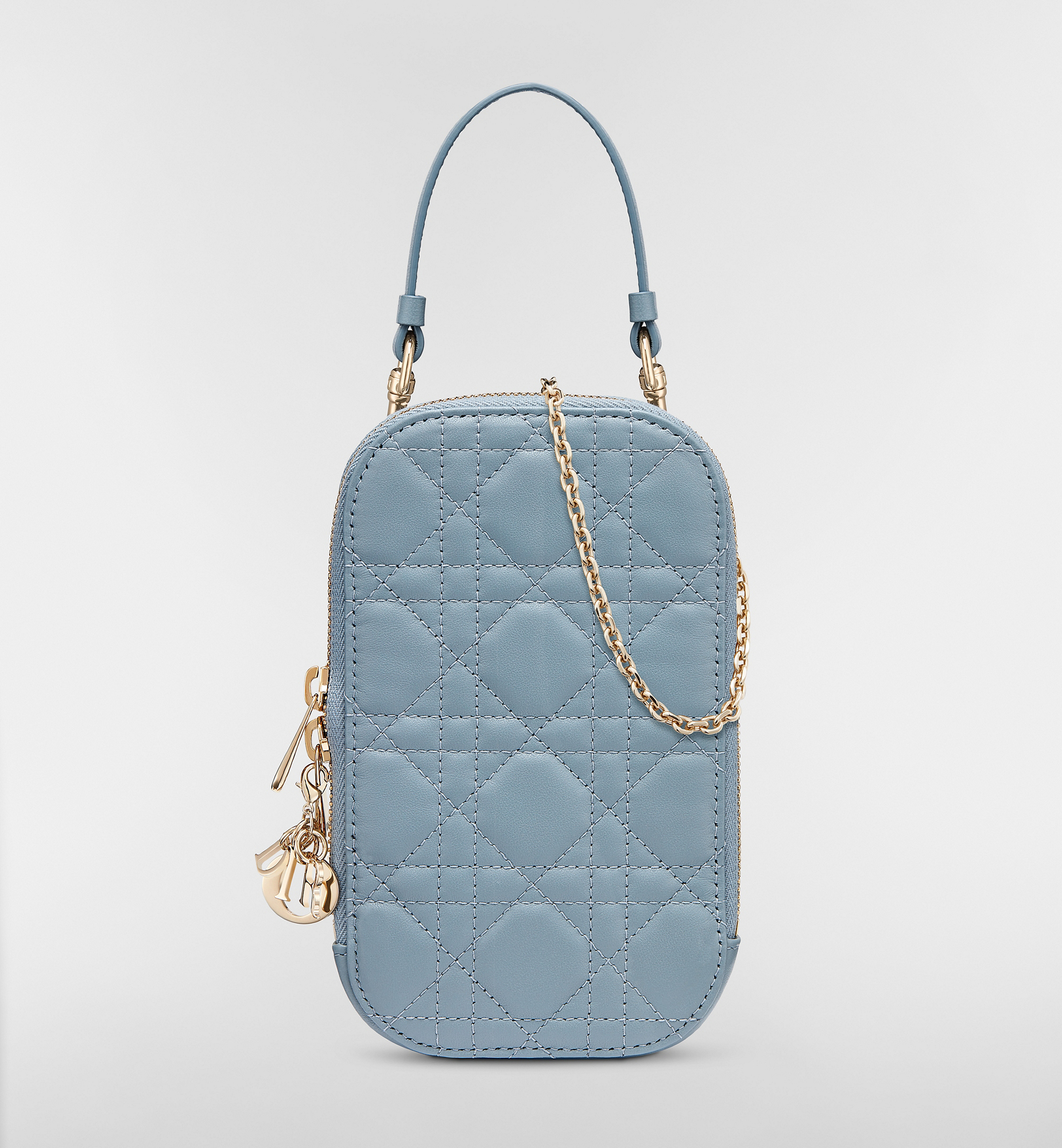 DIOR | Lady Dior Call'in Dior フォンホルダー カナージュ ラムスキン