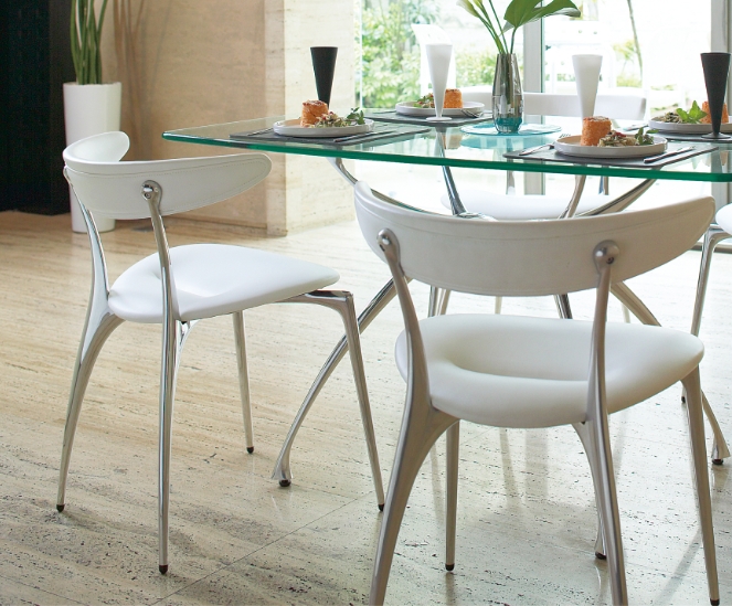 HR462 【Link】アダル ADAL リンクテーブルガラステーブル