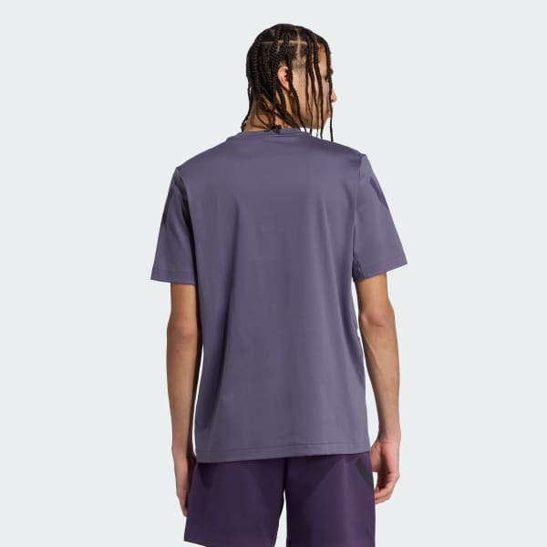adidas Z.N.E. Tee - Purple | Free Shipping with adiClub | adidas